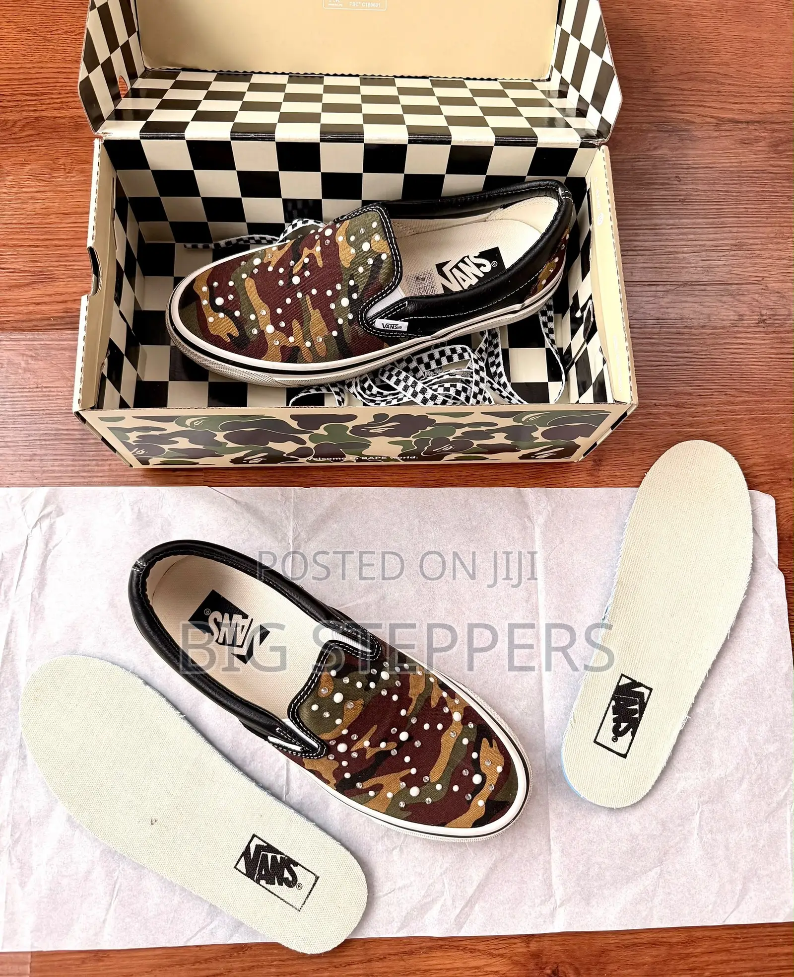 Vans LX Classic Slip on Pearlized Sneakers