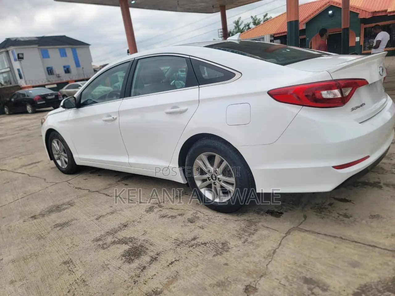 Hyundai Sonata Sport Sedan FWD (2.4L 4cyl 6A) 2017 White