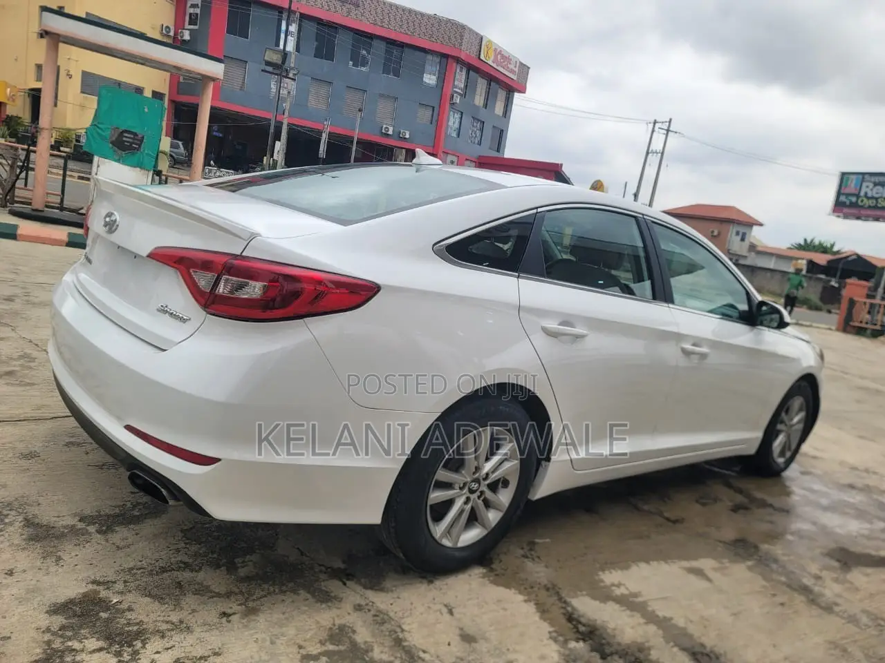 Hyundai Sonata Sport Sedan FWD (2.4L 4cyl 6A) 2017 White