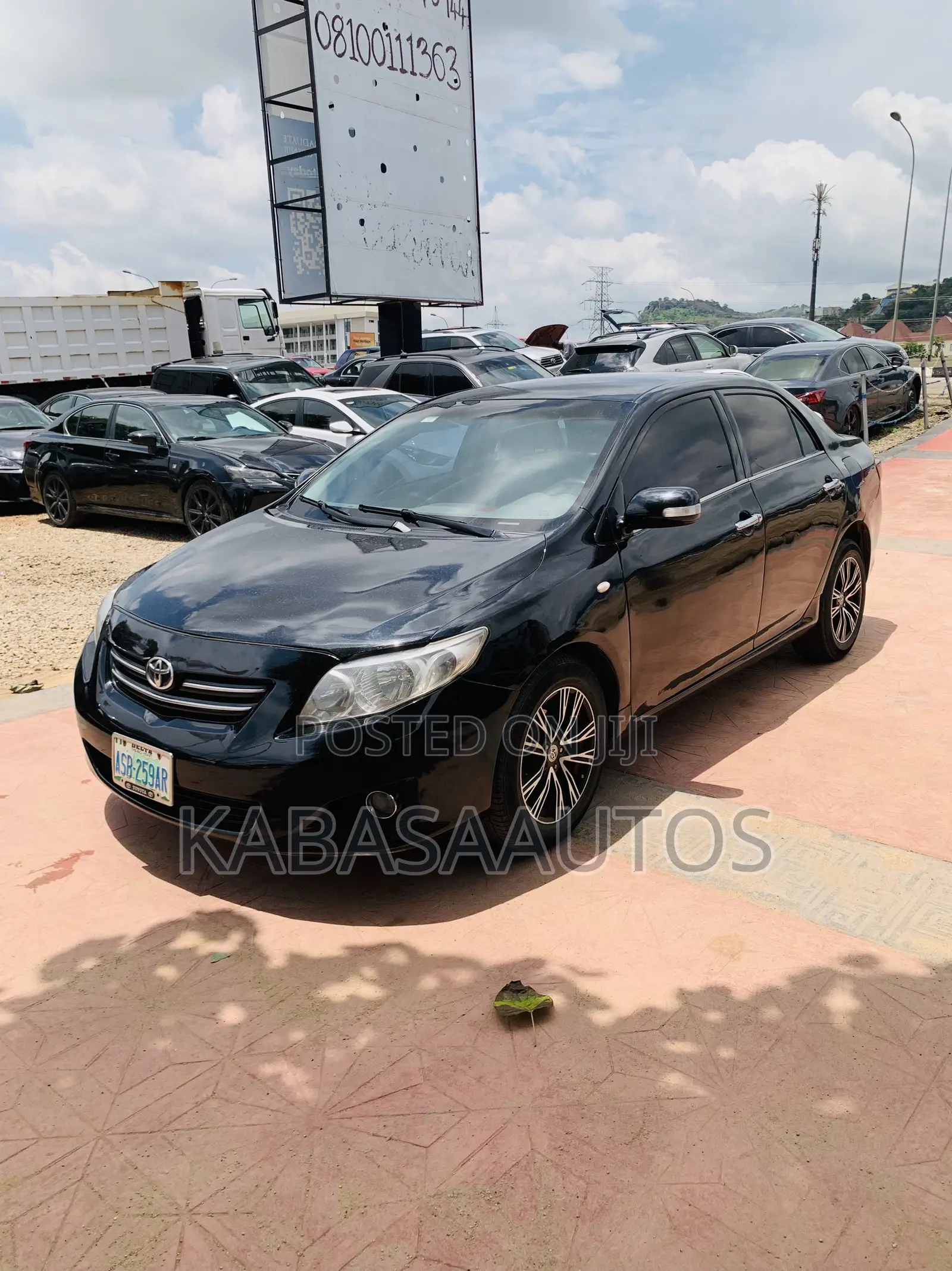 Toyota Corolla 2008 Black