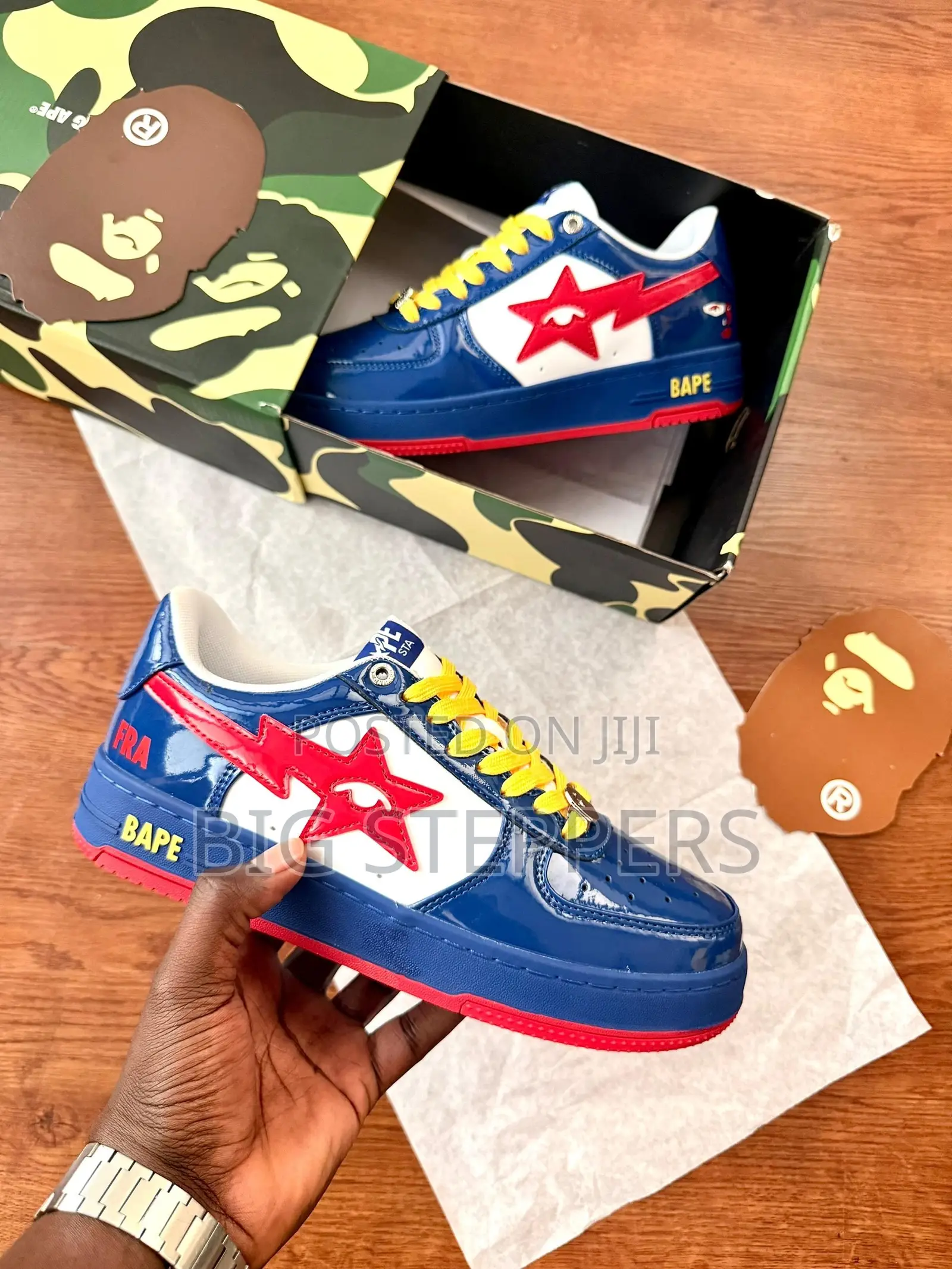 Kidsuper X Bape Sta World Cup Sneakers