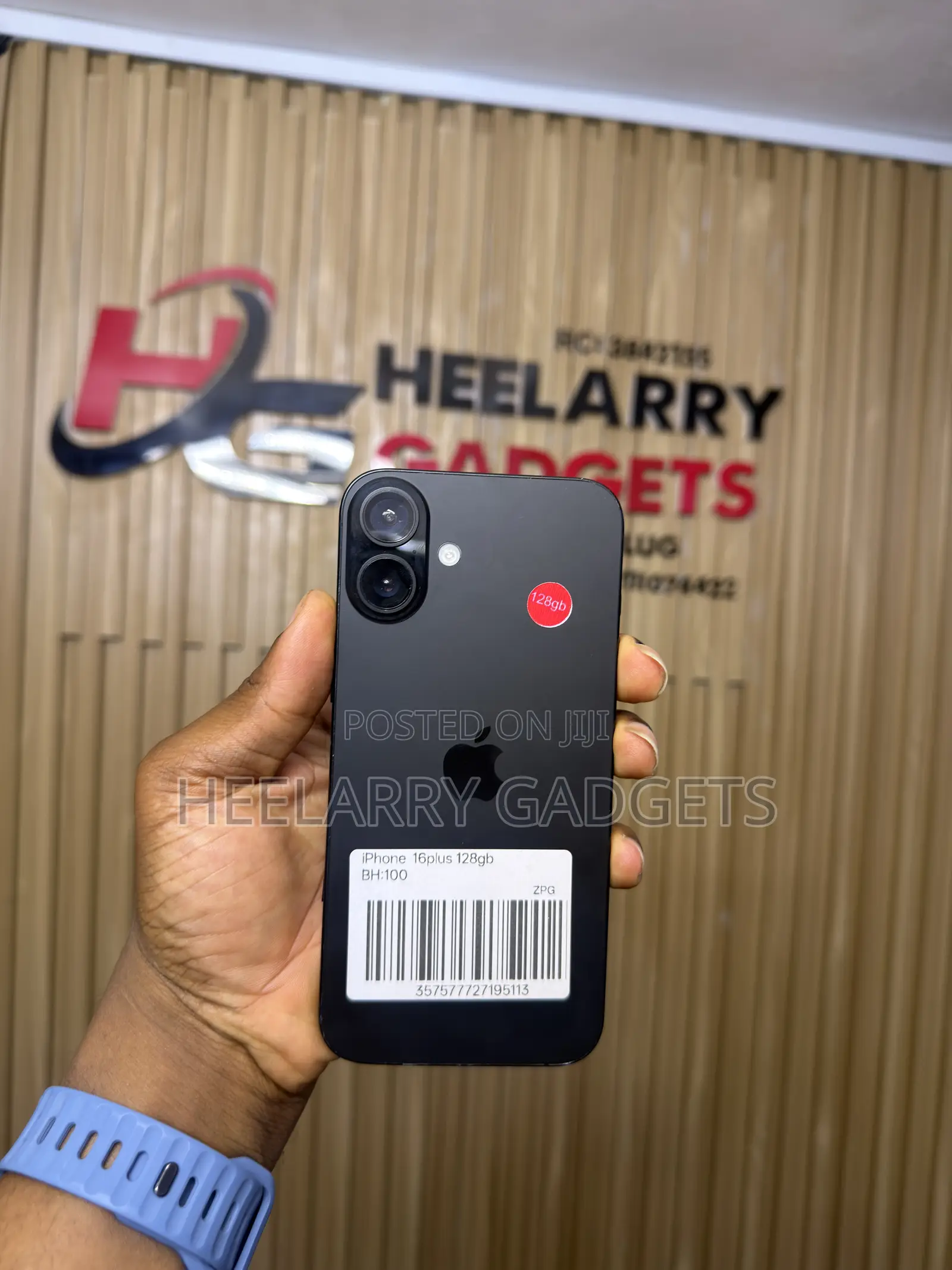 Apple iPhone 16 Plus 128 GB Black