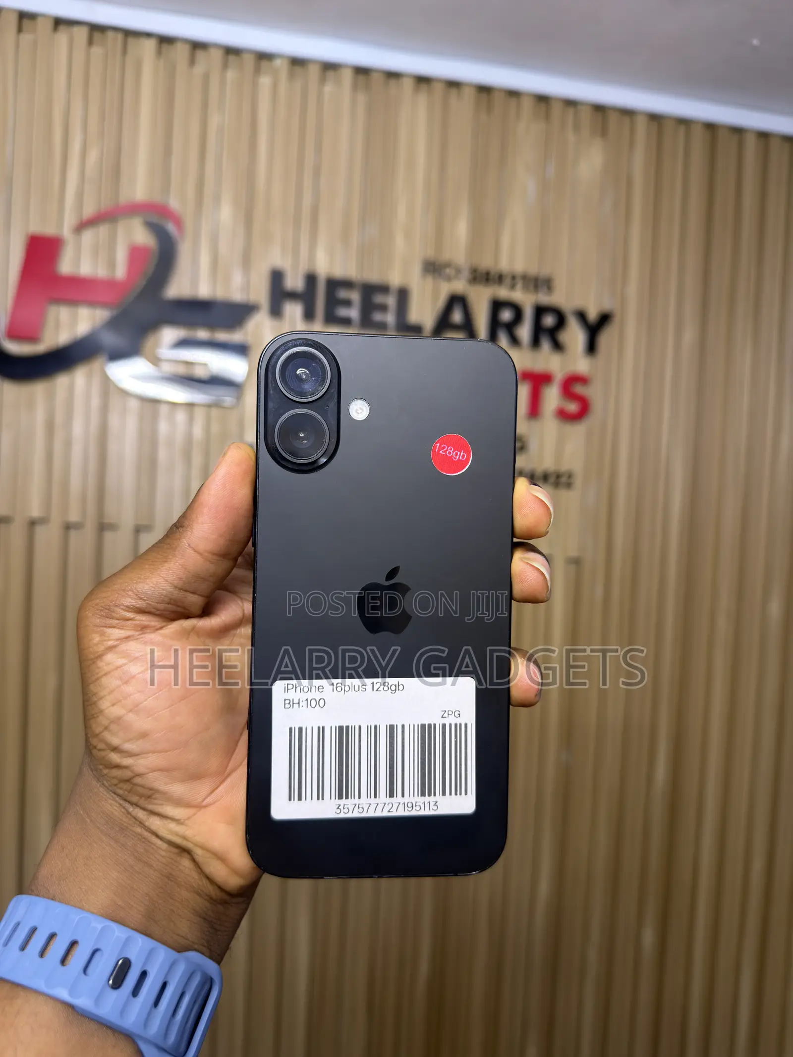Apple iPhone 16 Plus 128 GB Black