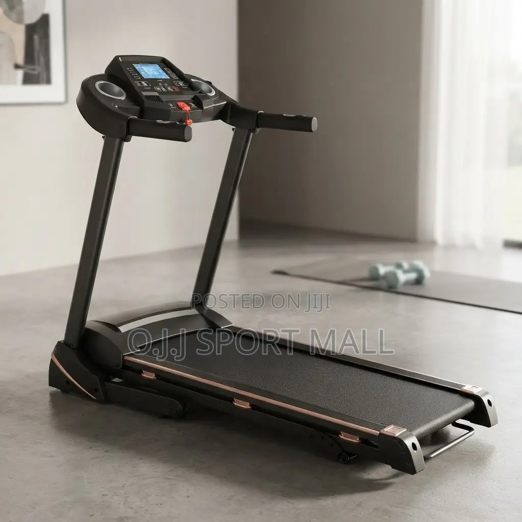 2HP Supermax Pro Treadmill – 120kg Capacity, Bluetooth Massager