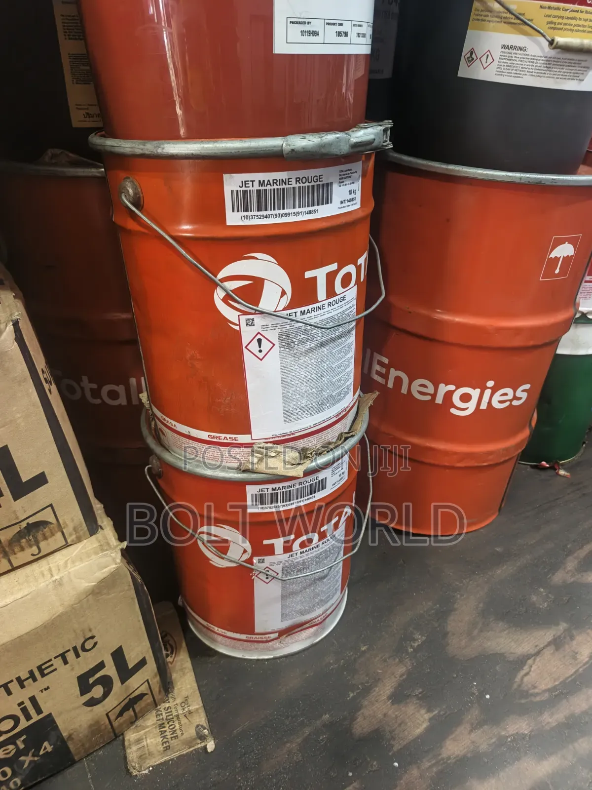 Total Jet Marine Rouge Grease 18kg