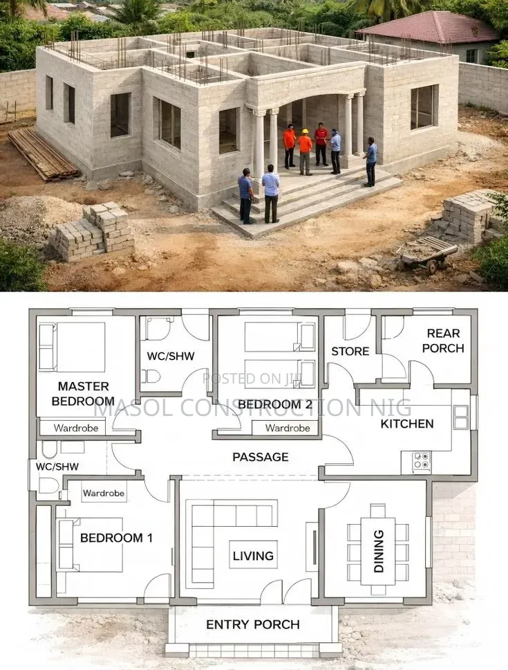 Residential Building Design Drafting