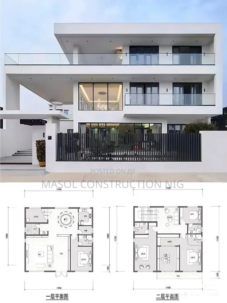 Complete Architectural Plan for Residential Projects