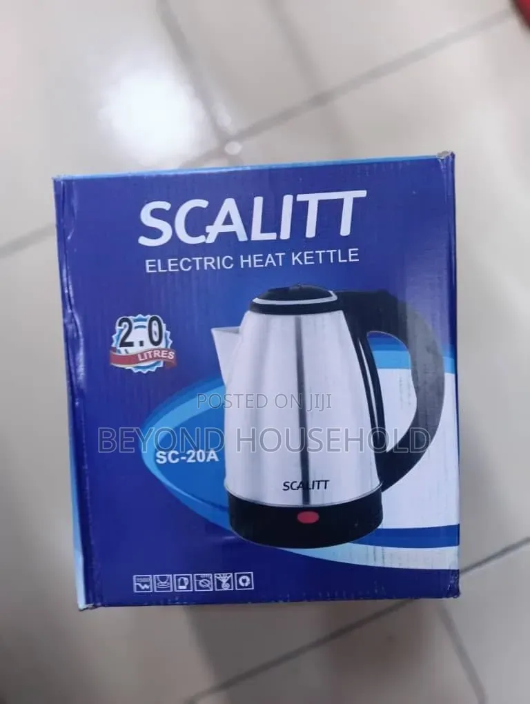 2.0L Stainless Steel Electric Water Kettle – Fast Boiling Water Heater