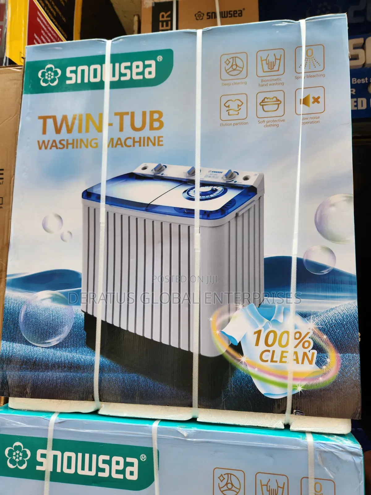 Snowsea 10KG Double Tub Washing Machine _ Brand New