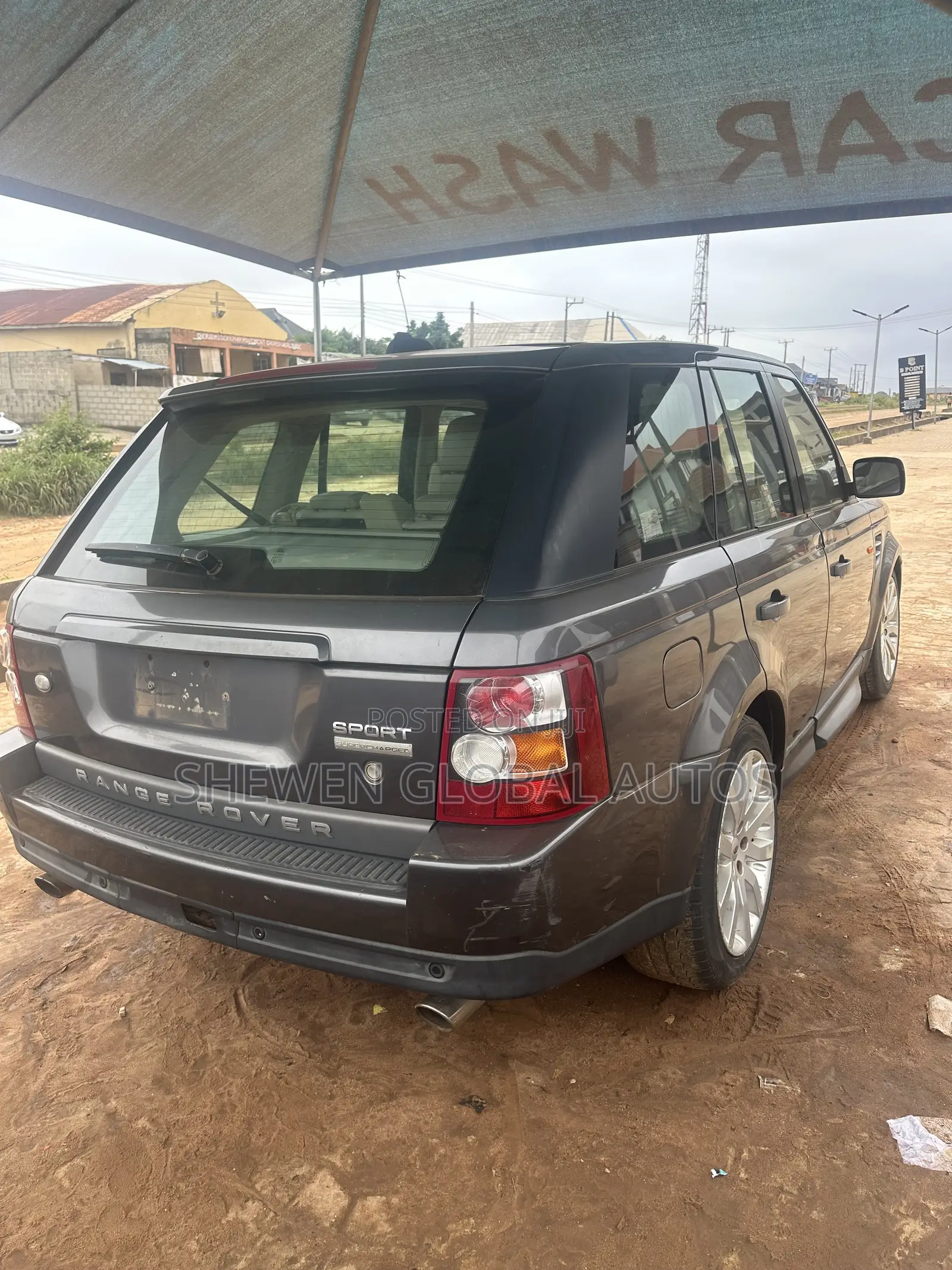 Land Rover Range Rover Sport Supercharged 4x4 (4.2L 8cyl 6A) 2006 Gray