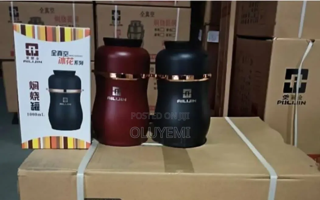 AILIJIN 1000ml Stainless Steel Vacuum Insulated Food Flask / Food Jar