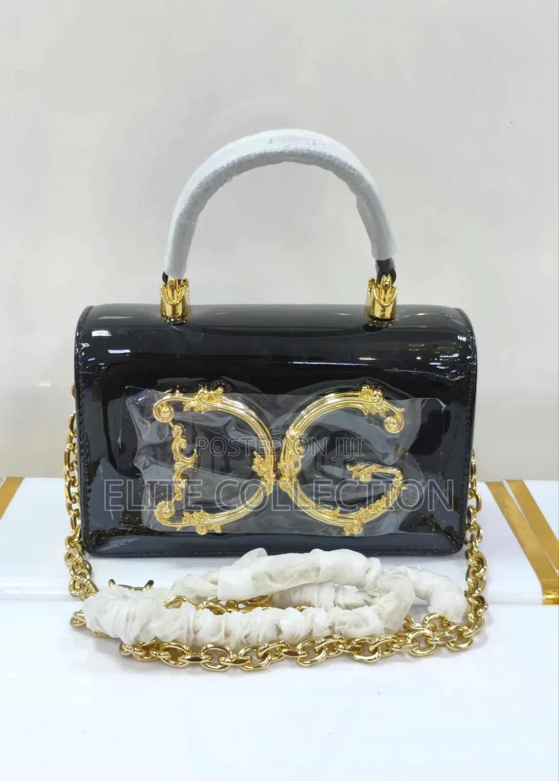High Quality D G Leather Bag It's leather . Available as Displayed