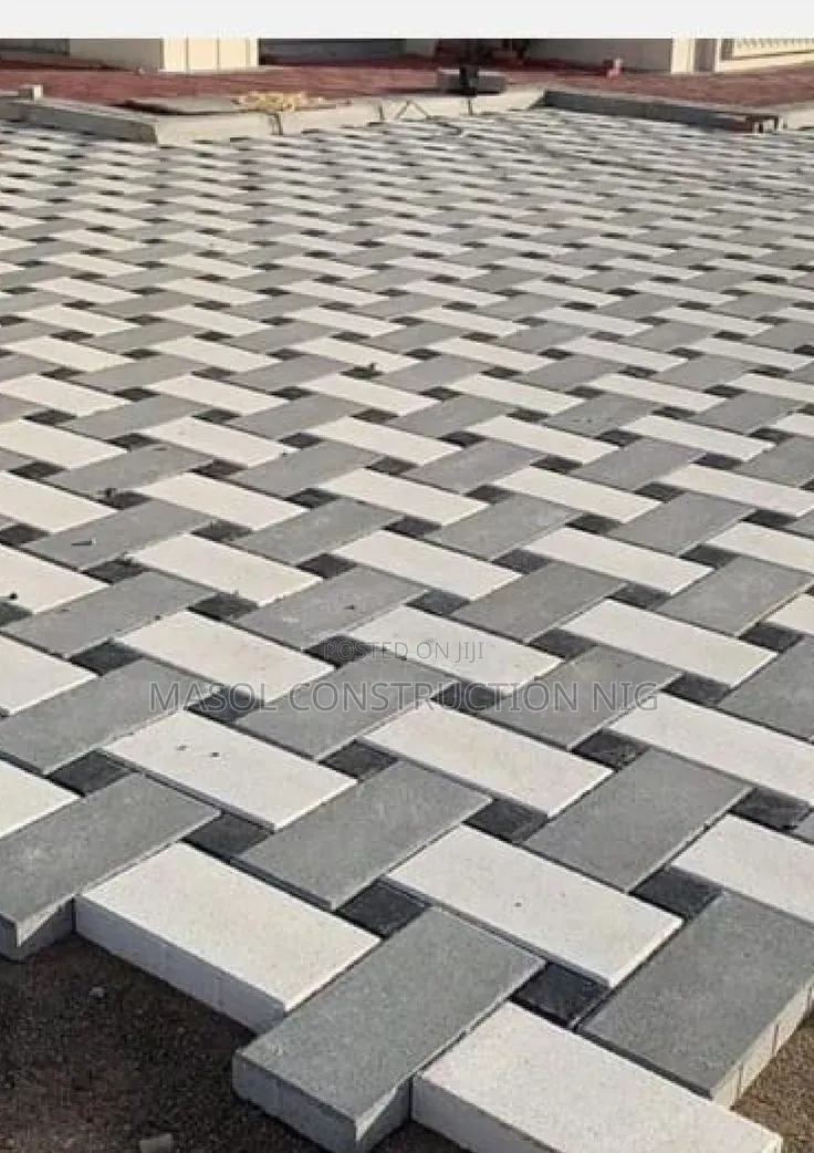 Interlocking Paver Road Installation