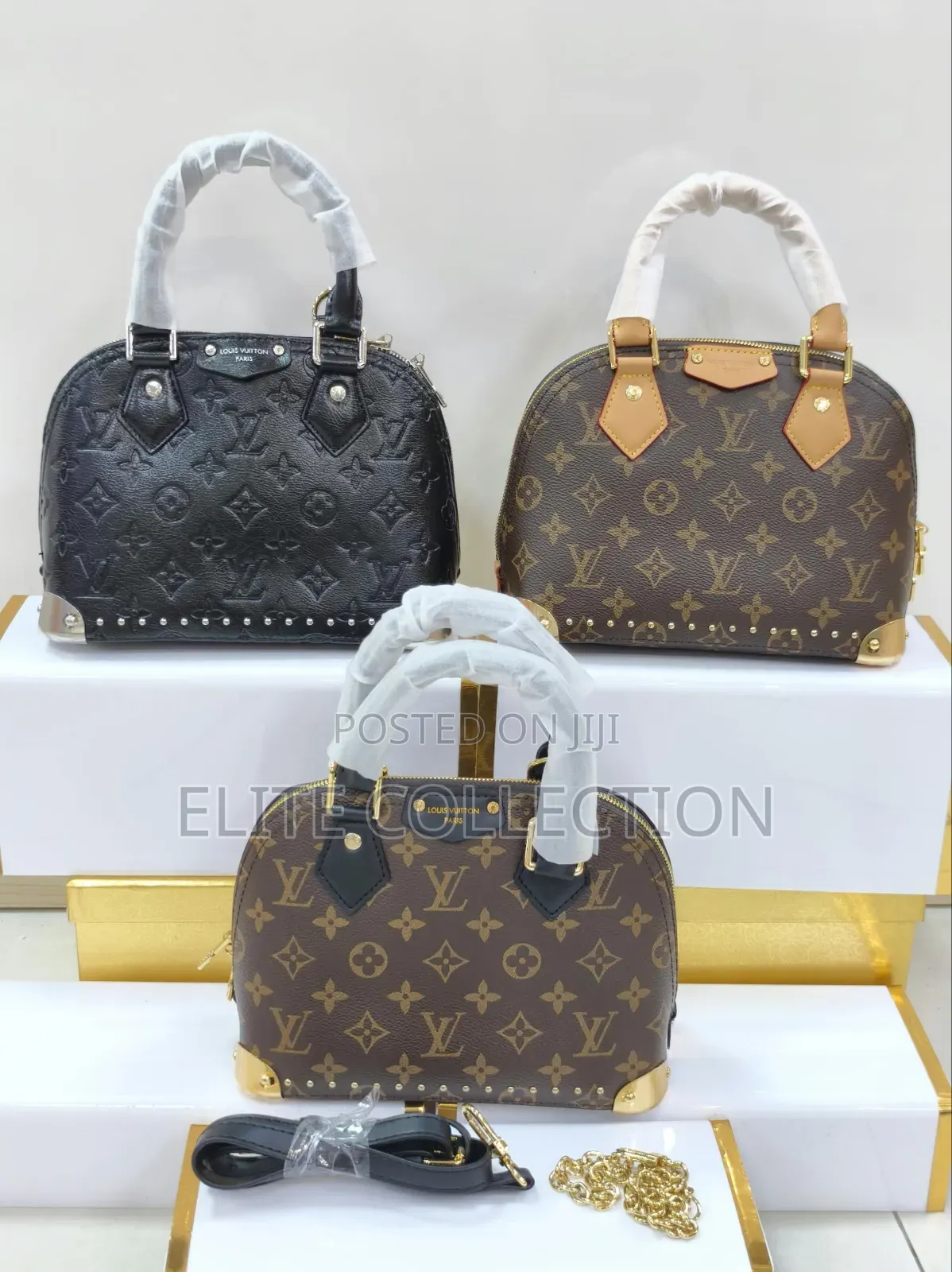 High Quality Louis Vuitton Leather Bag It'sleather Available as Seen