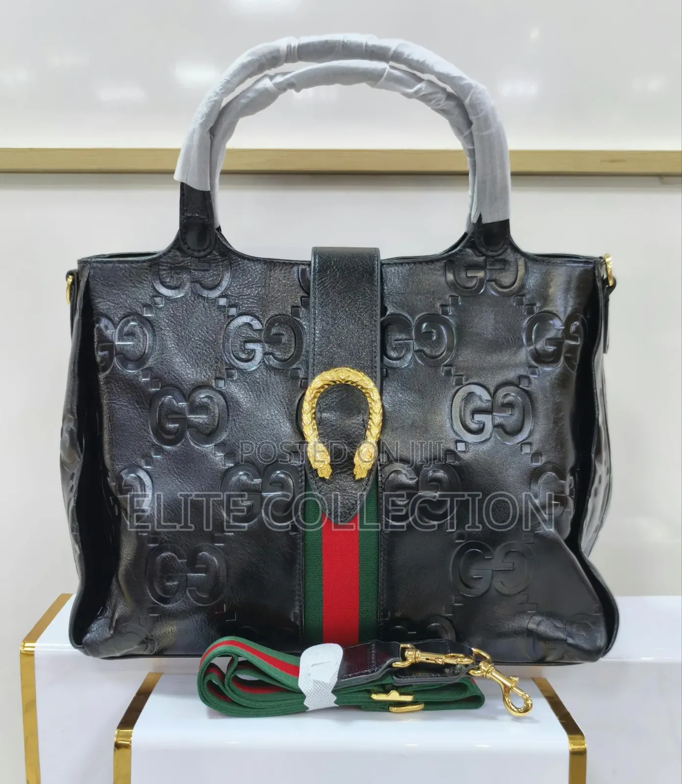 High Quality Gucci Leather Bag It's leather . Available as Displayed