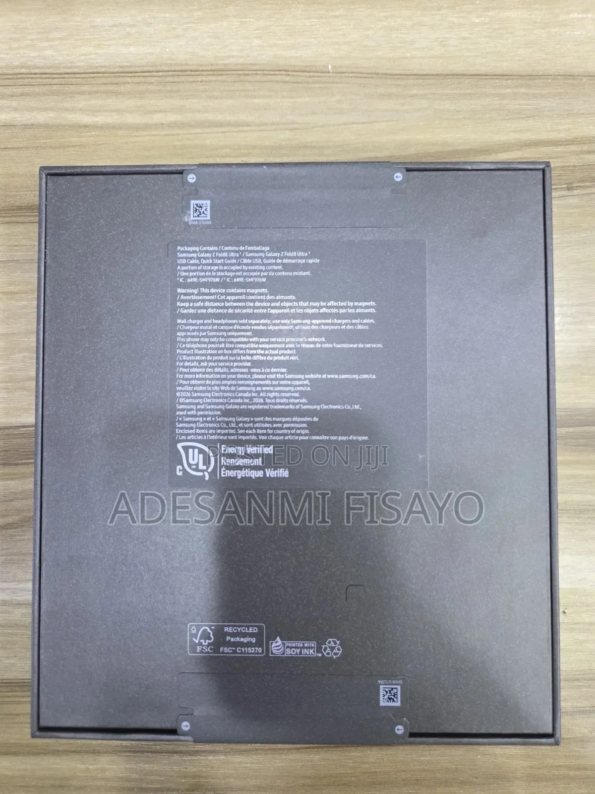 New Samsung Galaxy Z Fold8 Ultra 256 GB Graphite