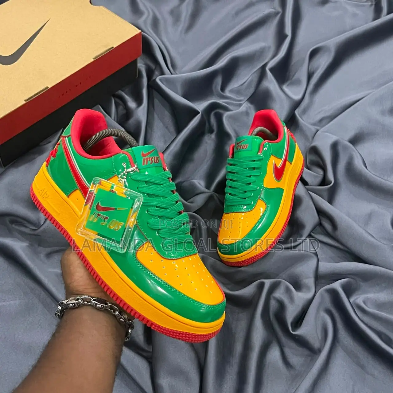 Nike Air Force 1 Low "IT'S US" Green/Yellow