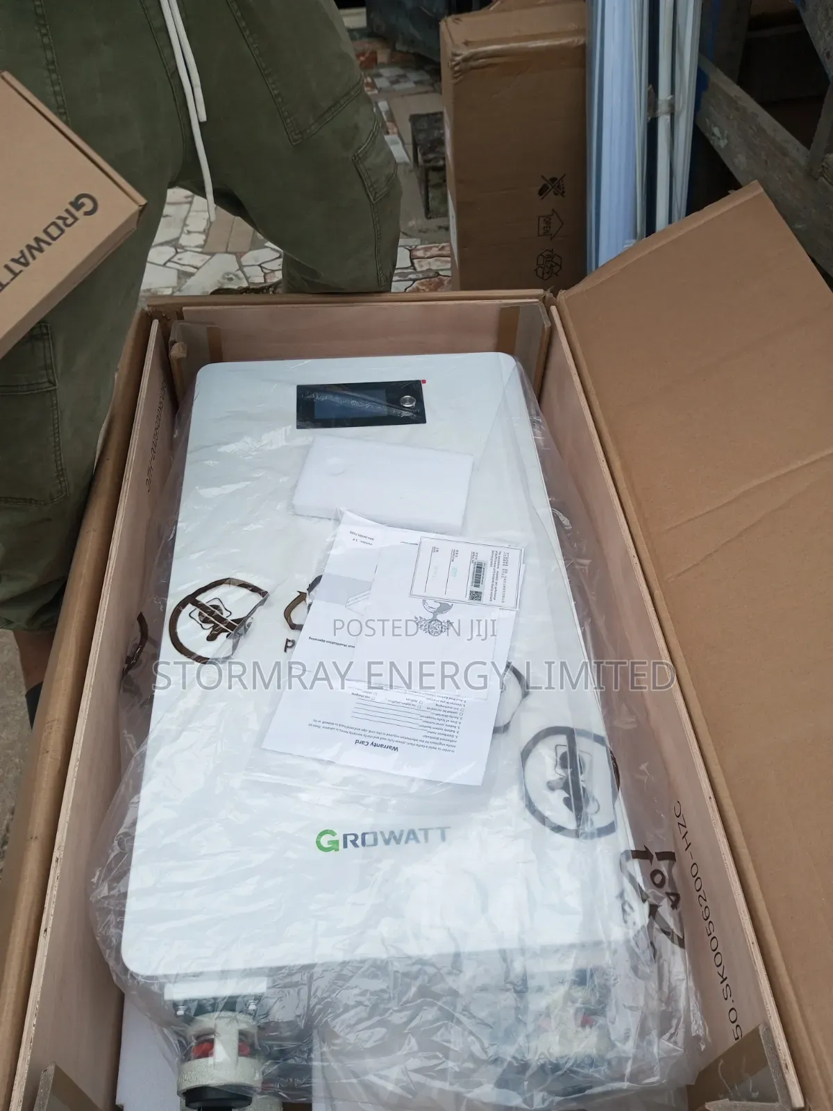 16kWh Growatt Lithium Battery