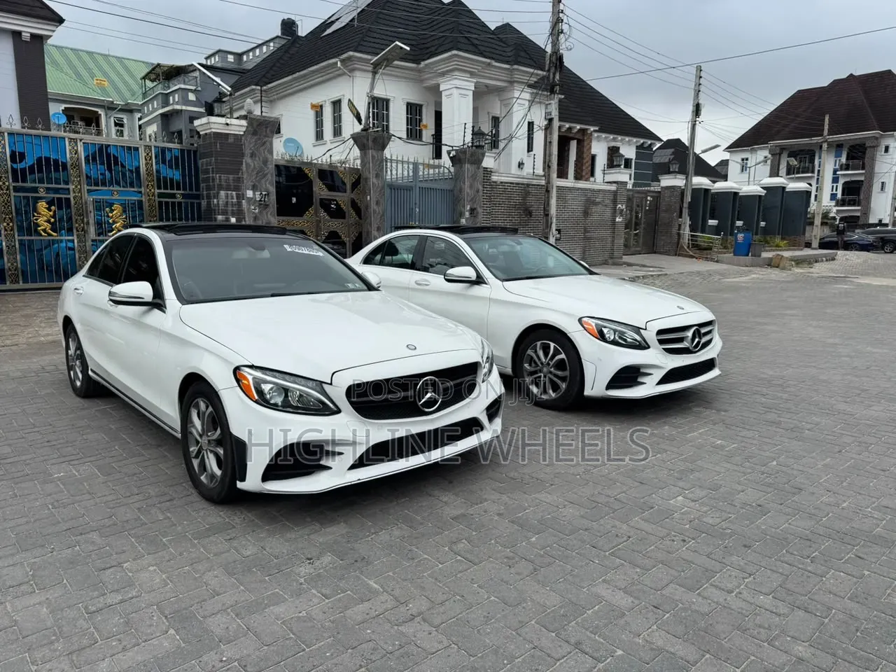 Mercedes-Benz C300 2016 White