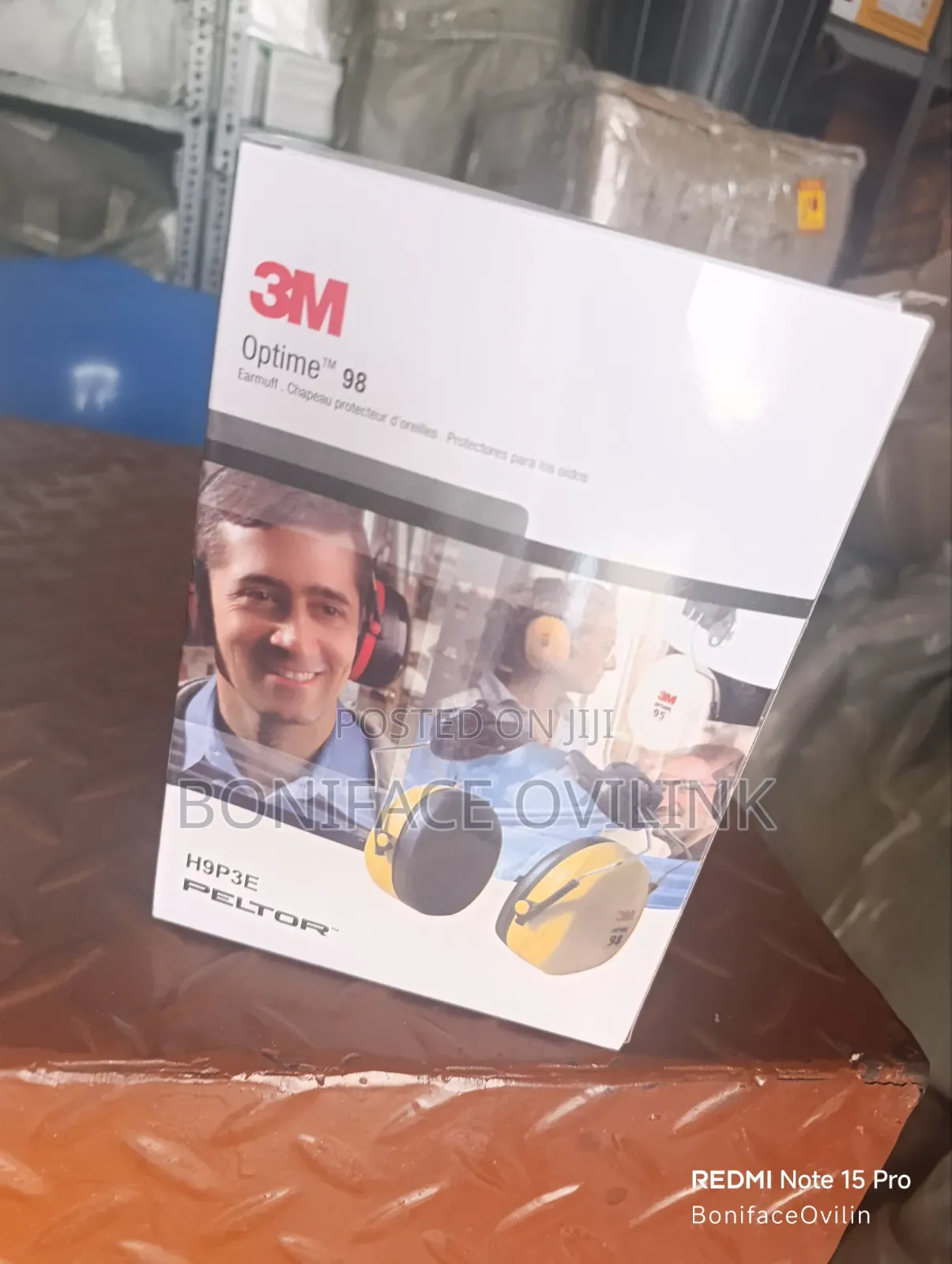 3M PELTOR Optime 98 Over-the-Head Earmuffs (Model H9a/H9p3e )