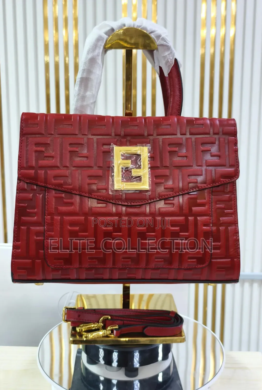 High Quality Fendi Leather Bag It's leather . Available as Displayed