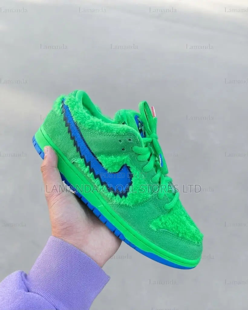 Nike SB Dunk Low "Grateful Dead Bears" Green