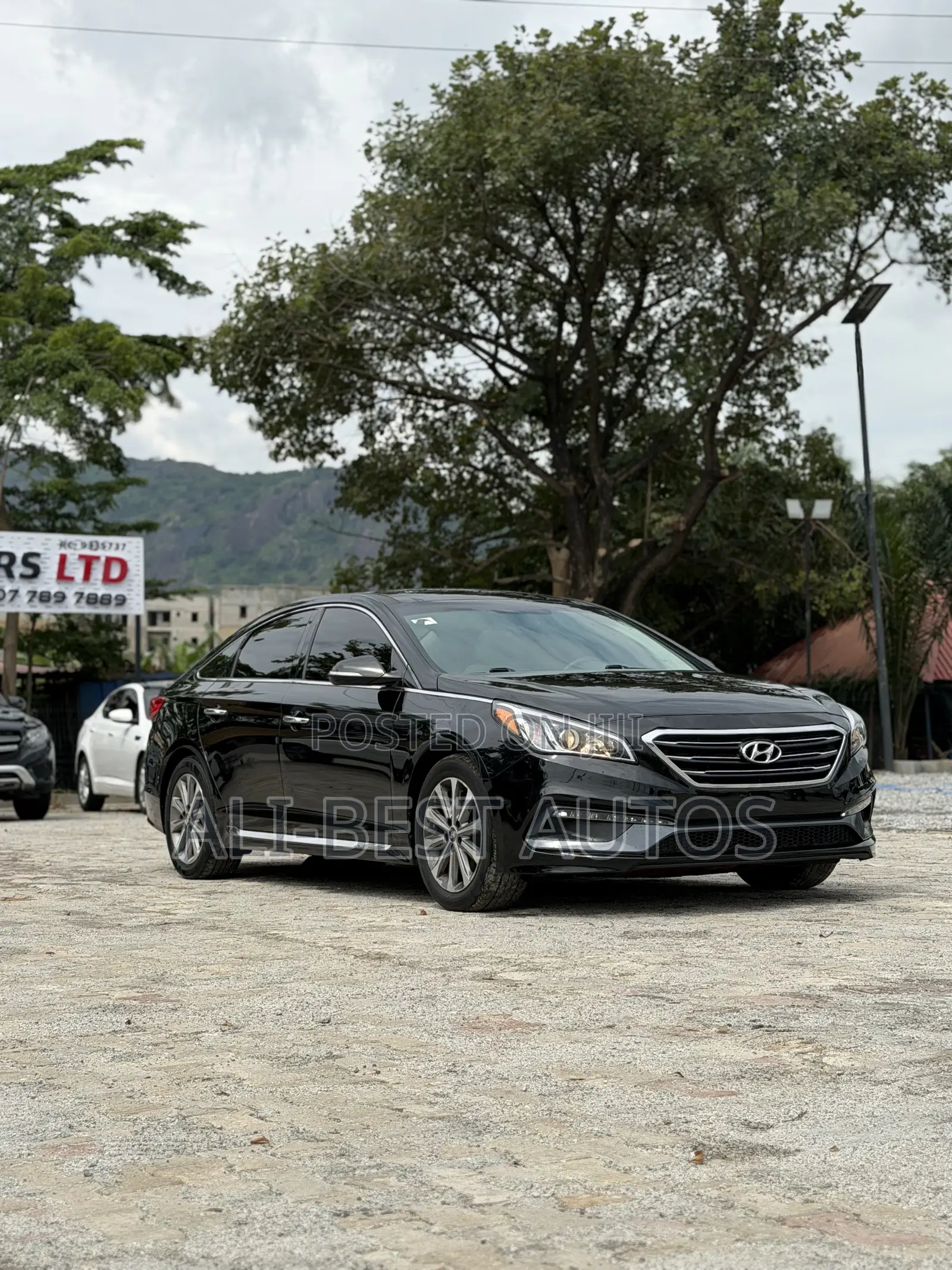 Hyundai Sonata Limited 2.0T Seban (2.0L 4cyl 6A) 2016 Black