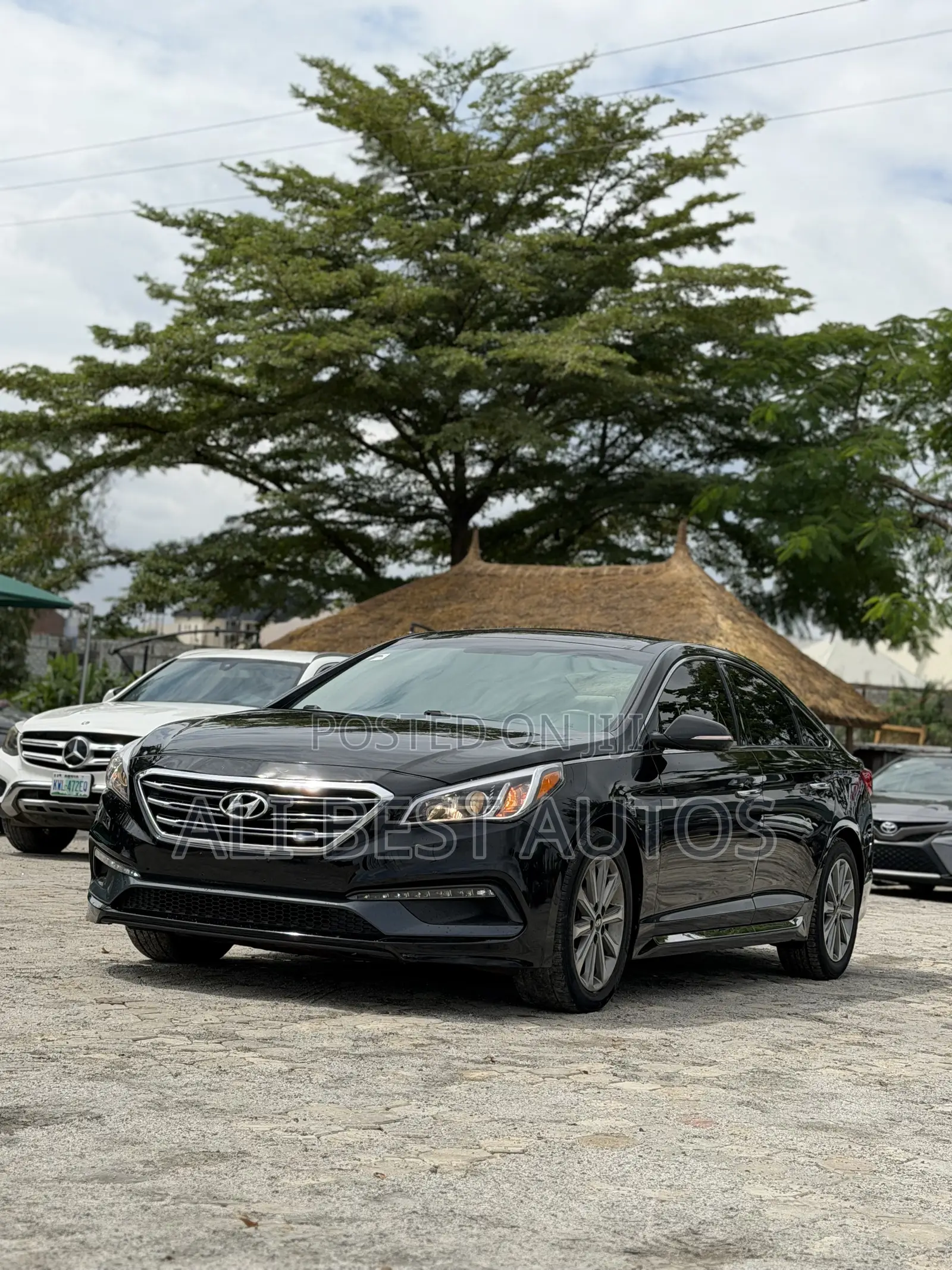 Hyundai Sonata Limited 2.0T Seban (2.0L 4cyl 6A) 2016 Black