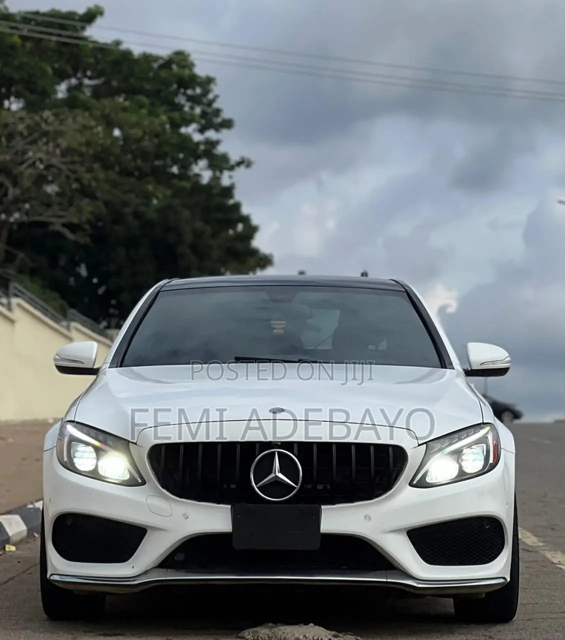 Mercedes-Benz C400 2016 White