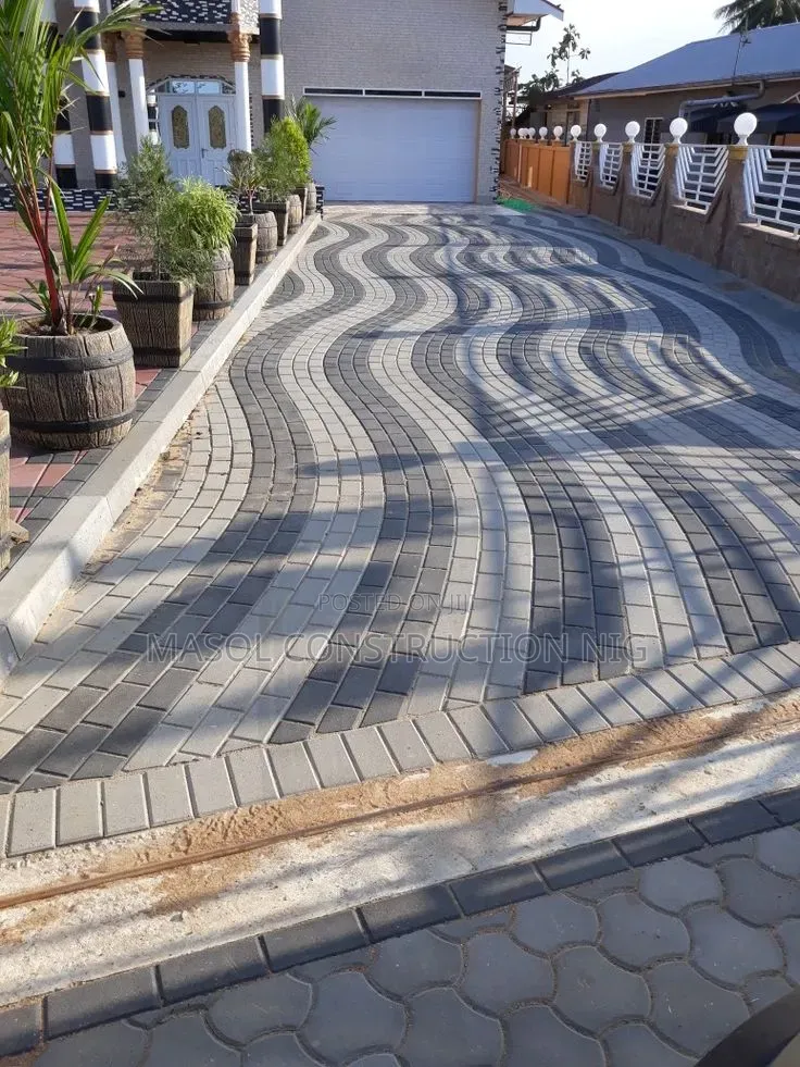 Block-Paved Roadway Construction