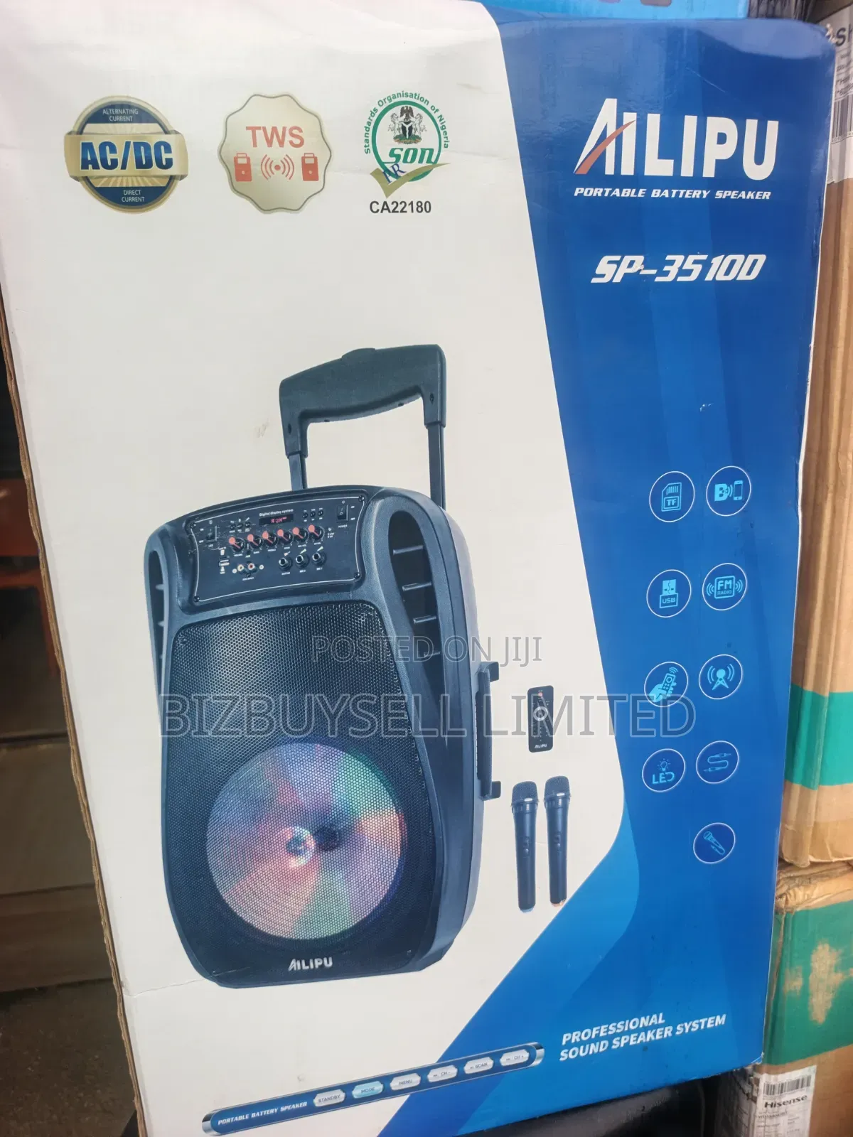 Ailipu Professional Sound Speaker, Public Addressing System With Remot
