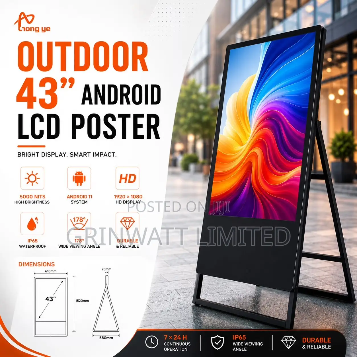 Electronic Indoor and Outdoor Digital Sognage