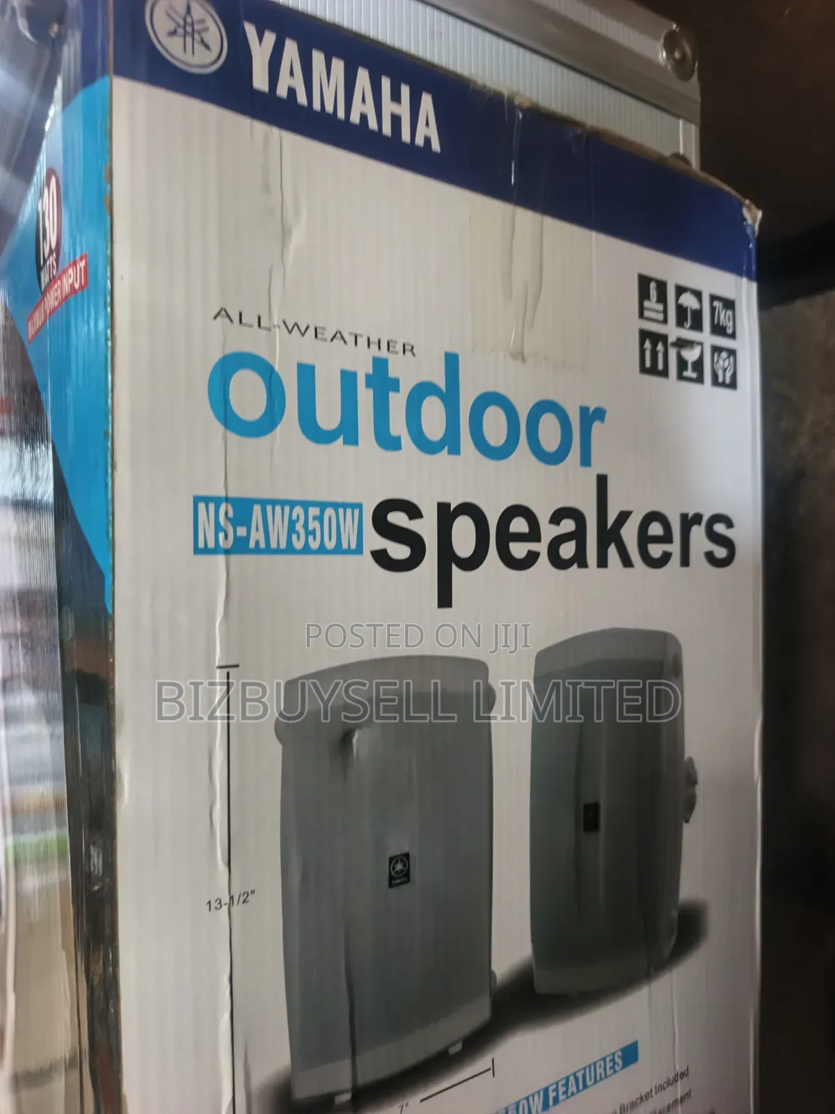 2 Way Yamaha All Wheather Outdoor Speaker, for Hall, Airport, Churches