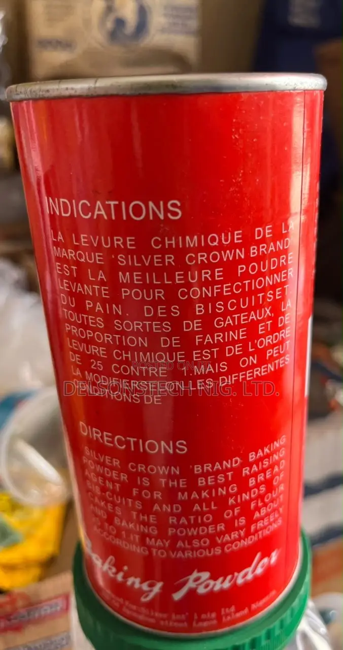 Silver Crown Baking Powder