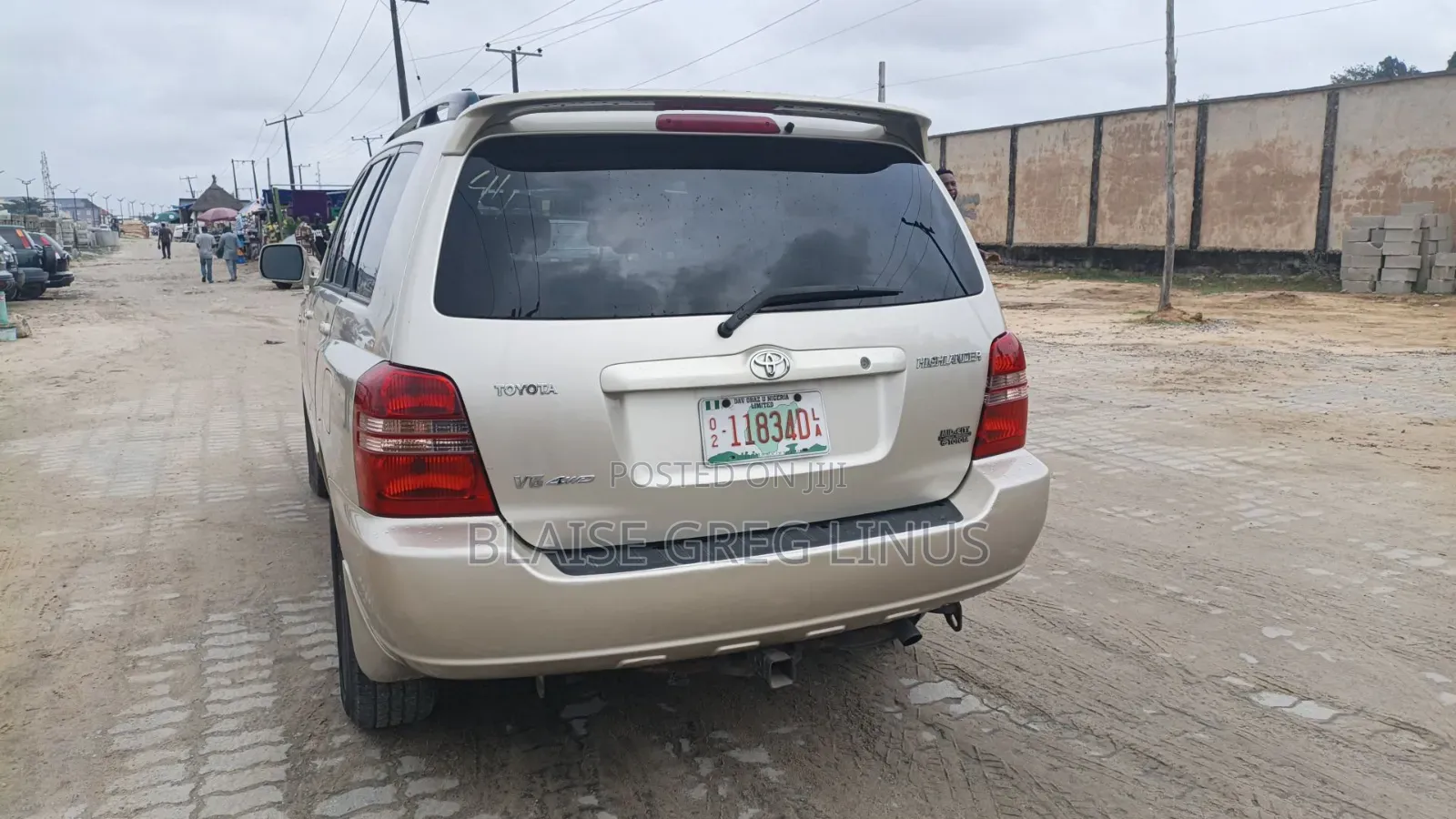 Toyota Highlander 2003 Gold