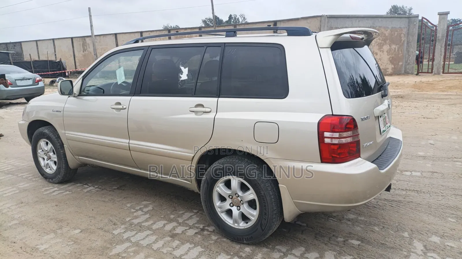 Toyota Highlander 2003 Gold