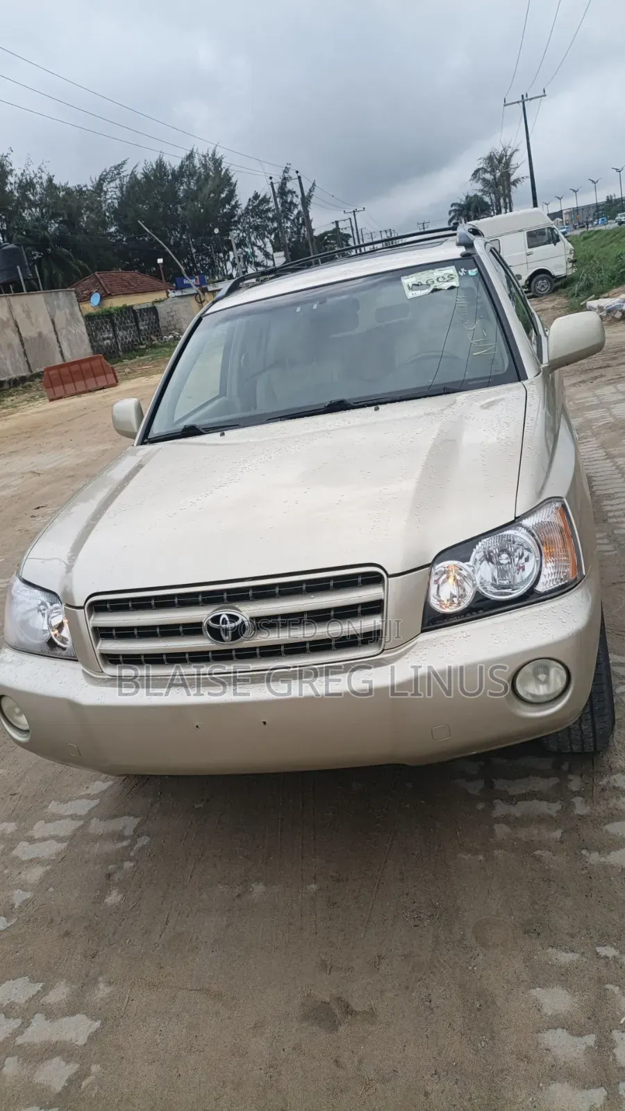 Toyota Highlander 2003 Gold