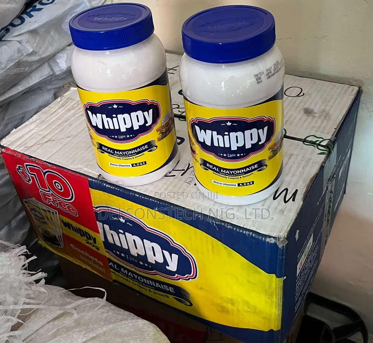 Whippy Real Mayonnaise 12x910g
