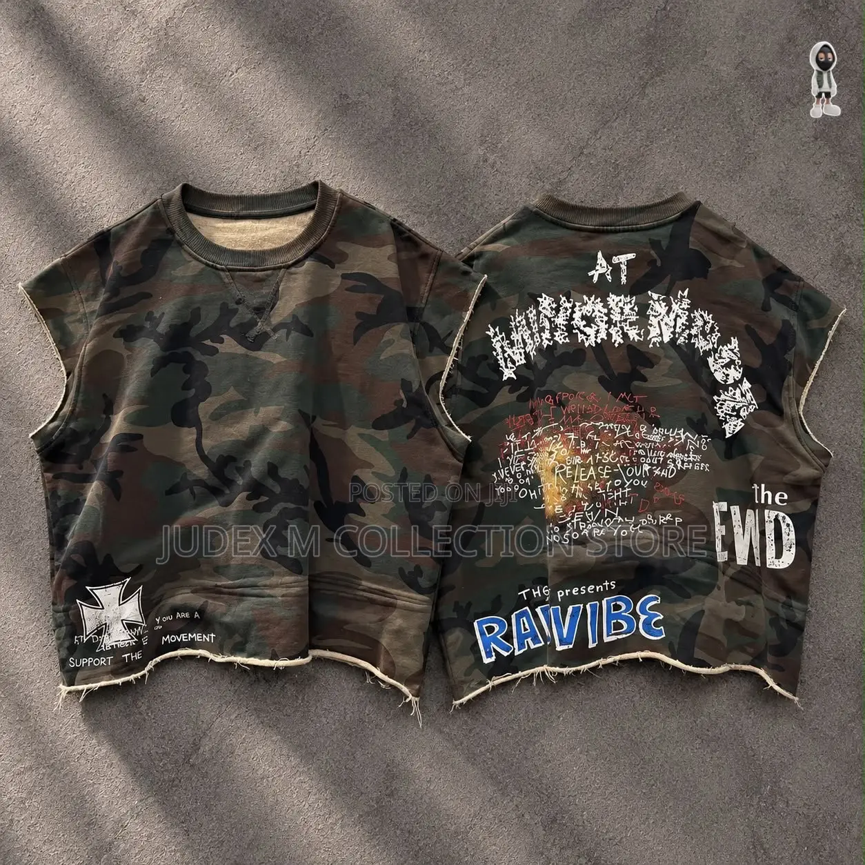 High Quality Grade Camo Polo Shirt