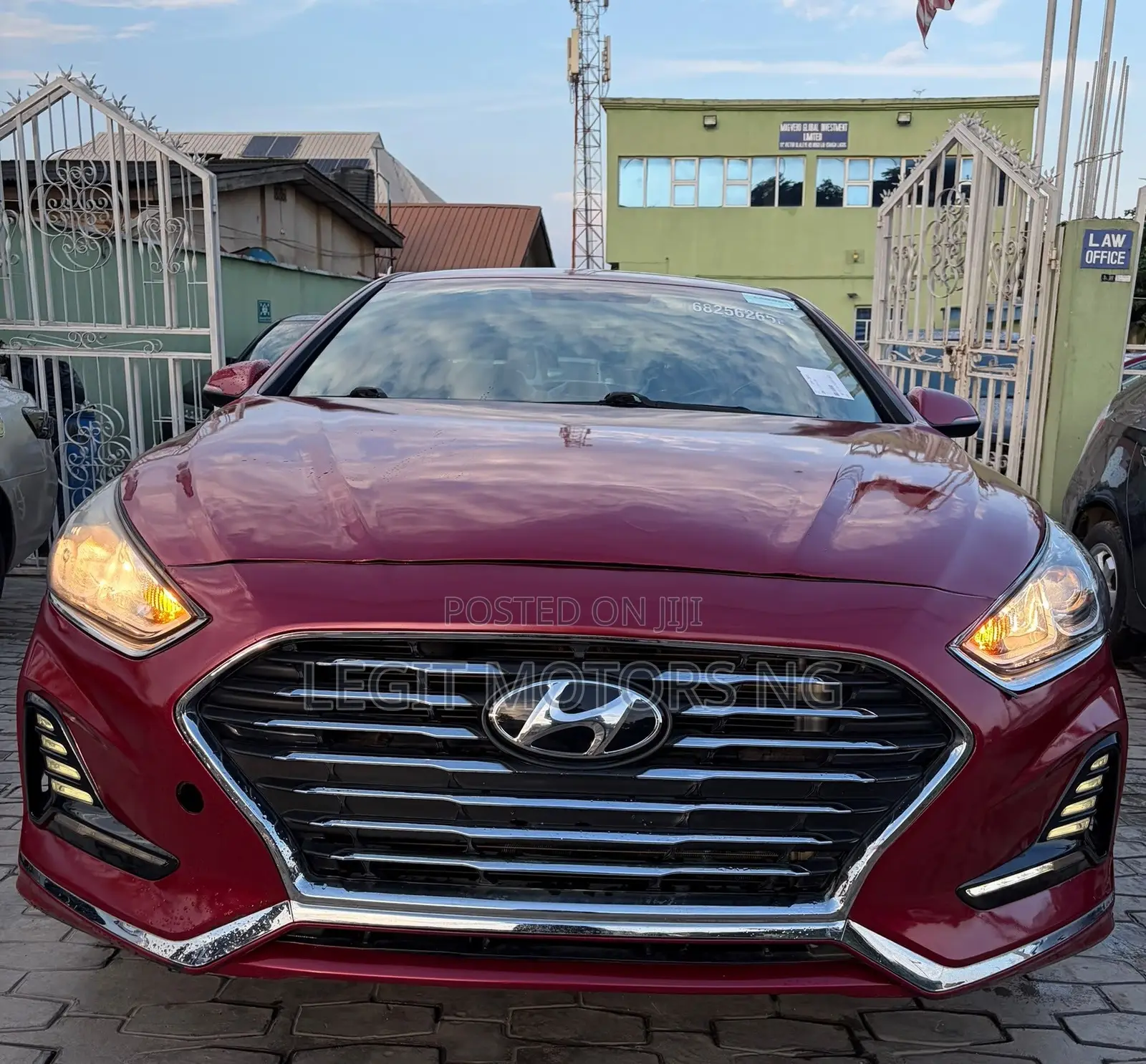 Hyundai Sonata 2018 Red