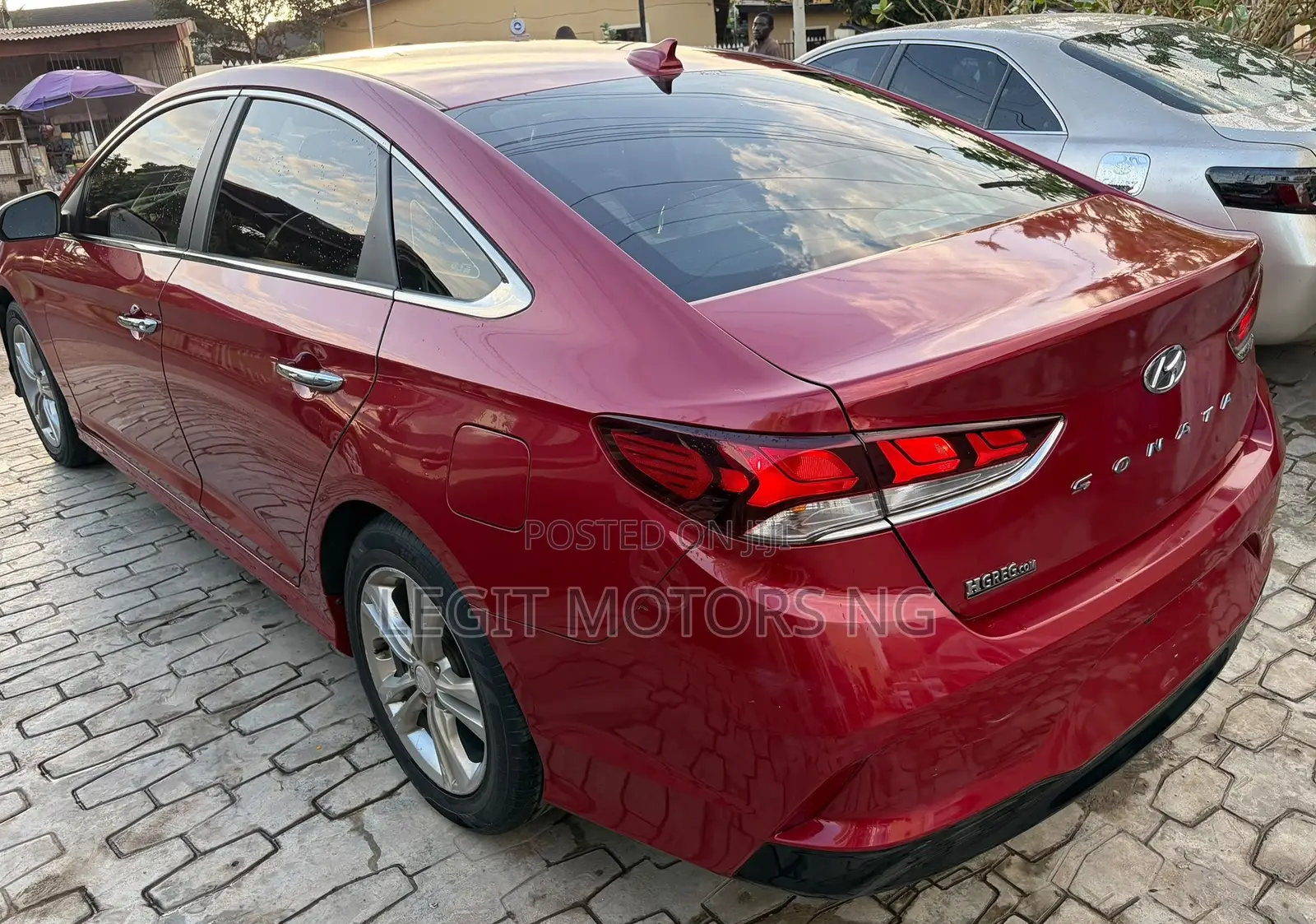 Hyundai Sonata 2018 Red