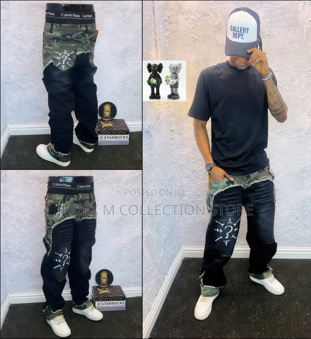 Lixury Camo Long Trouser and Baggy Jean