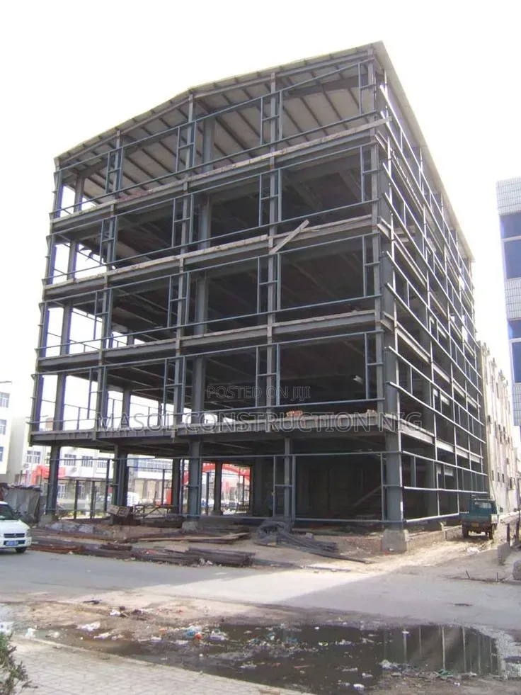 Warehouse Steel Framework Construction