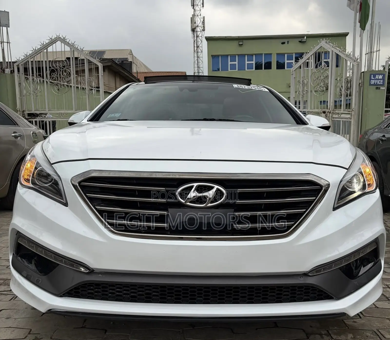Hyundai Sonata Sport 2.0T 4dr Sedan (2.0L 4cyl Turbo 6A) 2015 White