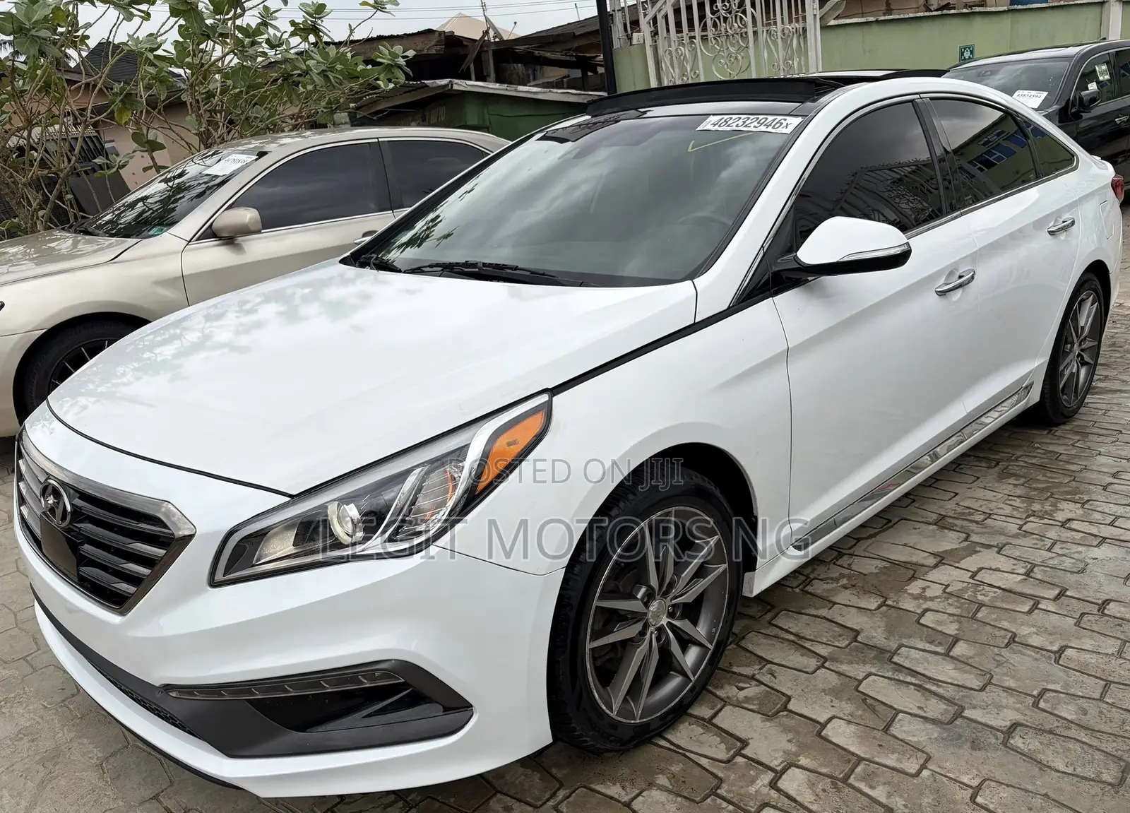 Hyundai Sonata Sport 2.0T 4dr Sedan (2.0L 4cyl Turbo 6A) 2015 White