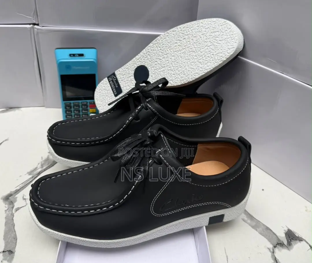 Clark’s White Sole Loafers