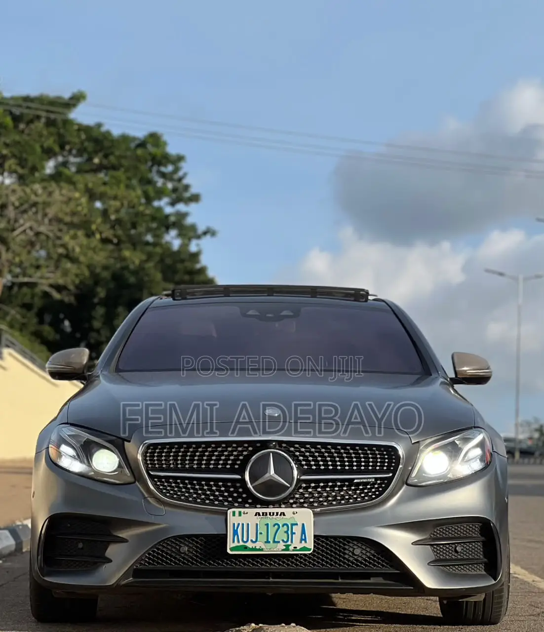 Mercedes-Benz E43 AMG 3.0 AWD 2018 Silver