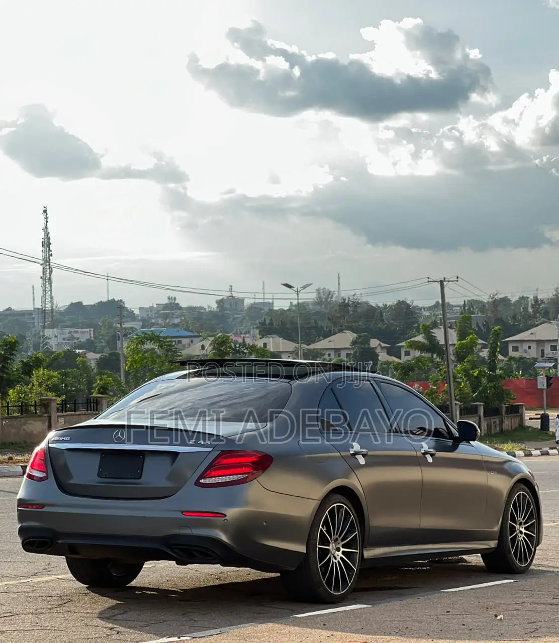 Mercedes-Benz E43 AMG 3.0 AWD 2018 Silver