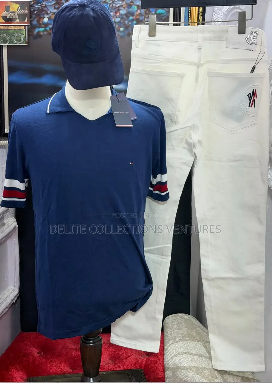 *Original Luxury Design Tommy polo Top and Available Now
