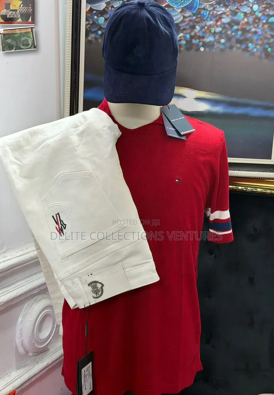*Original Luxury Design Tommy polo Top and Available Now
